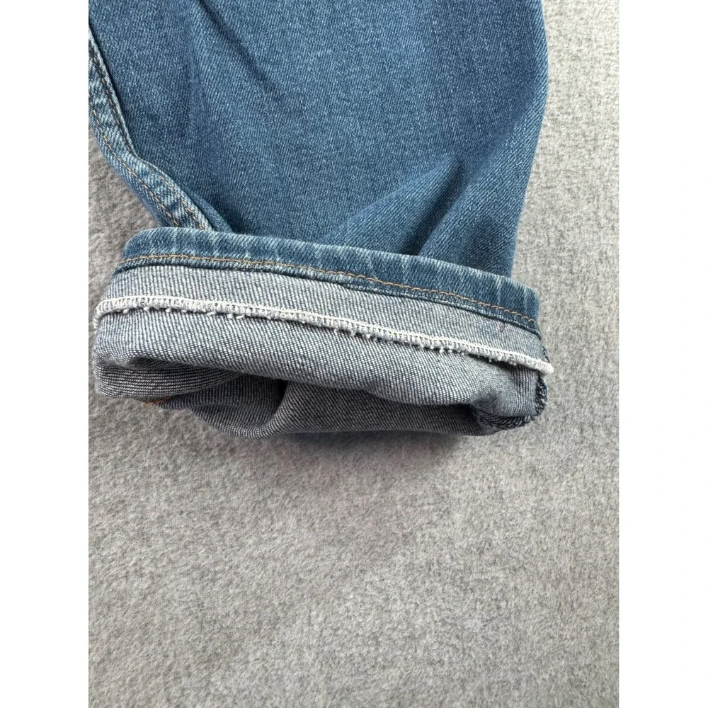 Levis 511 Slim Fit Jeans Mens 32 Medium Wash Blue Denim Shortened 24 Inseam